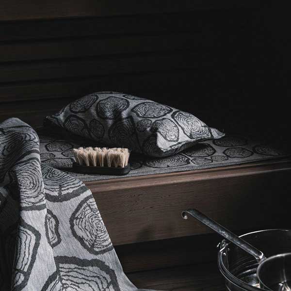 Manty Ergonomic Cedar Sauna Pillow Heat-Resistant Supportive Headrest Cushion