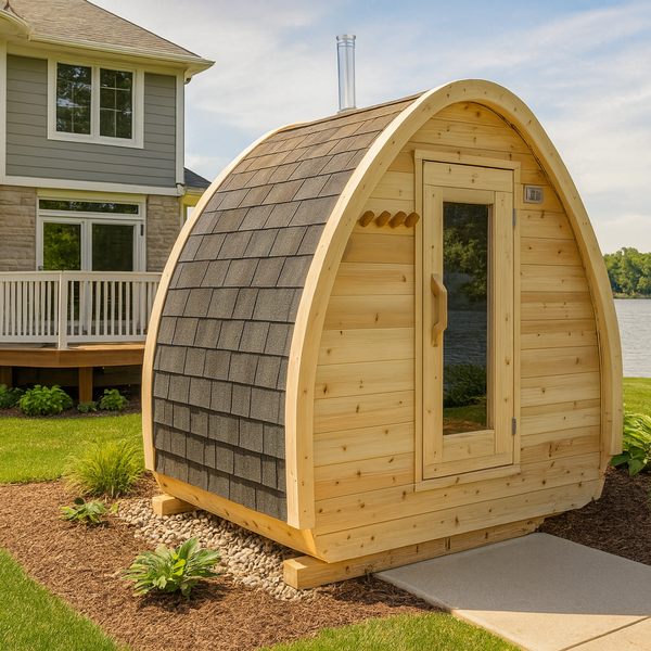CT MiniPOD Sauna — Luxury Compact Outdoor Sauna