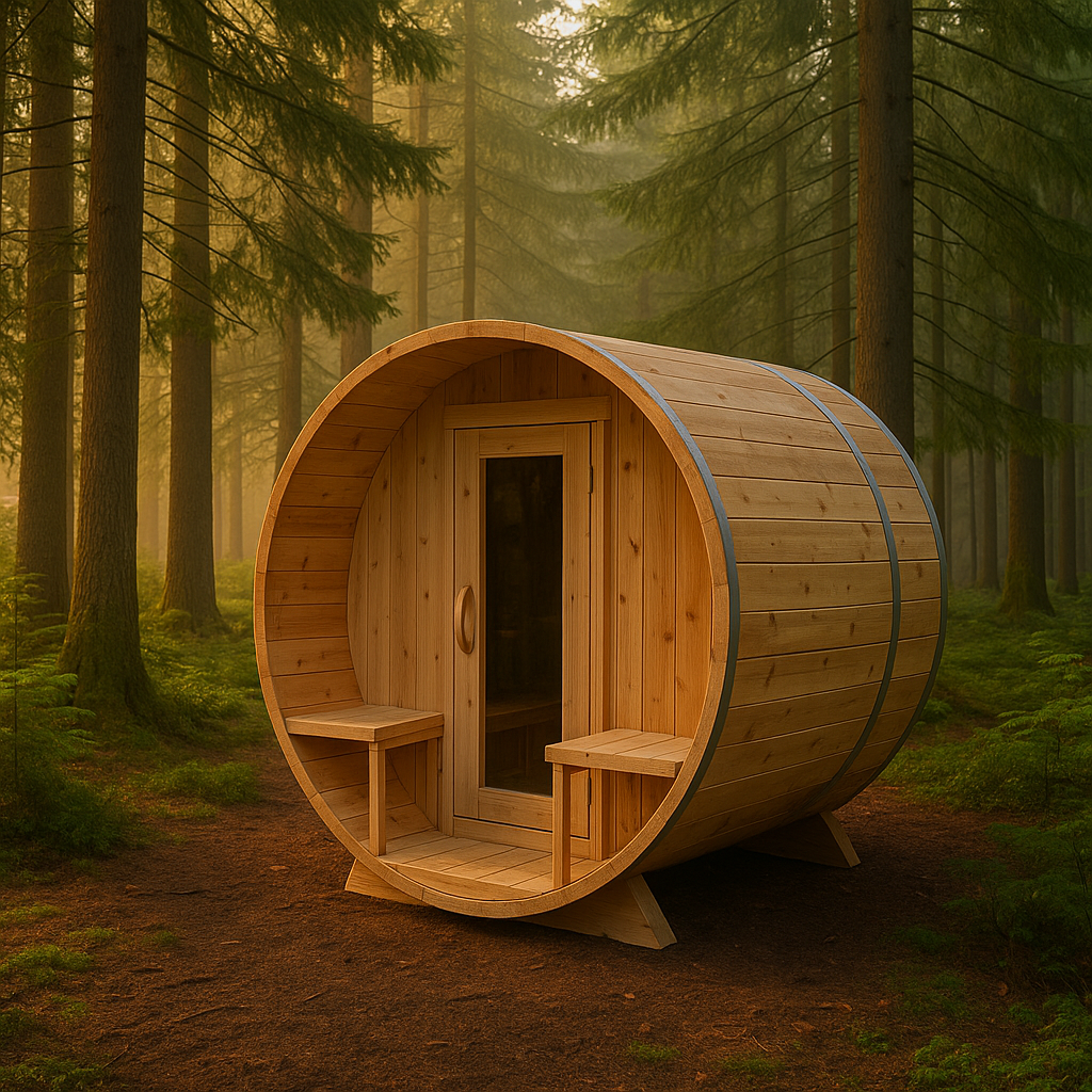 CT Serenity™ Outdoor Barrel Sauna — CTC2245E