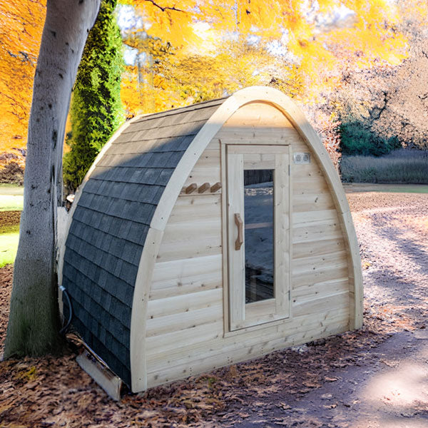 CT MiniPOD Sauna — Luxury Compact Outdoor Sauna