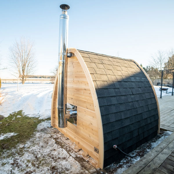 CT MiniPOD Sauna — Luxury Compact Outdoor Sauna