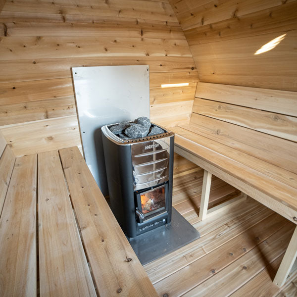 CT MiniPOD Sauna — Luxury Compact Outdoor Sauna