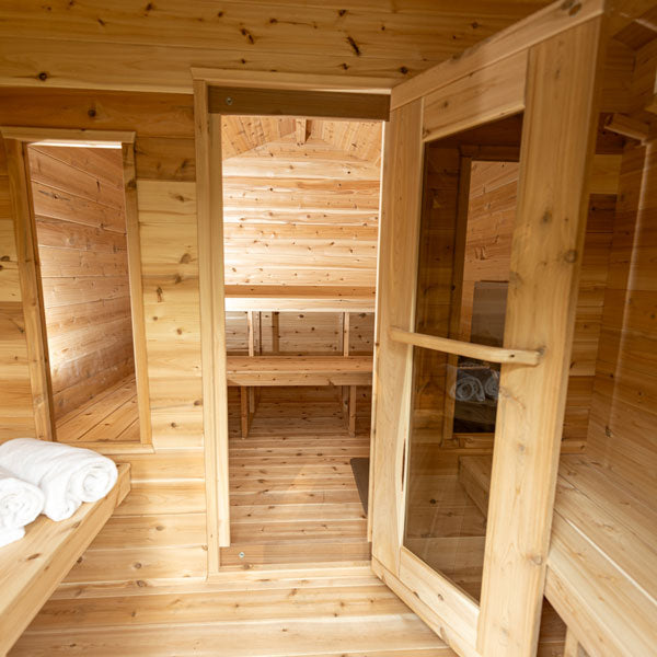 Georgian Series Cabin Sauna (with Change-room) | CT — CTC88CE