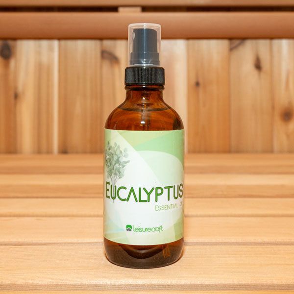 4 fl oz Eucalyptus Sauna Essence Concentrate Aromatic Steam Enhancer