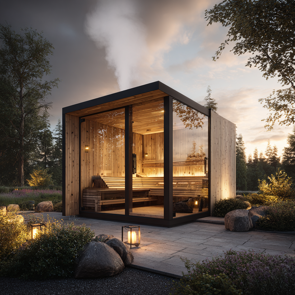 Prime Wellness Living Abu Dhabi Outdoor Saunas