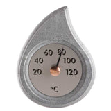 Pisarainen Soapstone Sauna Thermometer Celsius Scale Solid Stone Face