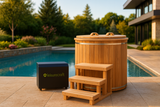 Solid Cedar Cold Plunge Tub – Handcrafted Canadian Cold Therapy