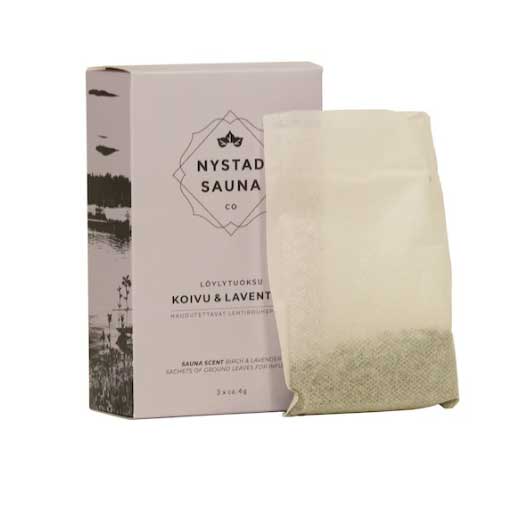 Nystad Birch Leaf Sauna Scent Oil 3-Pack Concentrated Birch & Lavender
