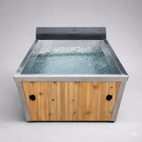 Solid Cedar Cold Plunge Tub – High-Performance Recovery Design