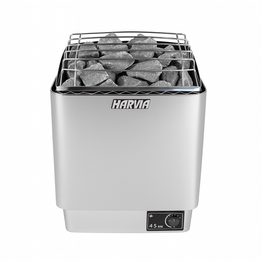 Harvia Electric Sauna Heater High-Efficiency Stainless Steel Stone