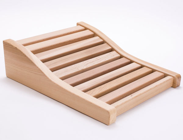 Elite Back Rest - Solid Wood Sauna Backrest, Ergonomic Support