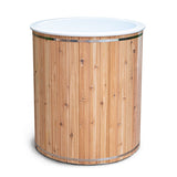 Solid Cedar Cold Plunge Tub – Handcrafted Canadian Cold Therapy