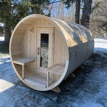 CT Serenity™ Outdoor Barrel Sauna — CTC2245E