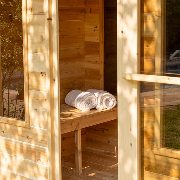 Georgian Series Cabin Sauna (with Change-room) | CT — CTC88CE