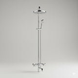 Solid Clear Cedar Outdoor Shower – Handcrafted Spa-Style Rinse Station