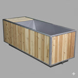 The Flow™ Full Body Cold Plunge – High-End Cedar Ice Bath with Concealed Chiller