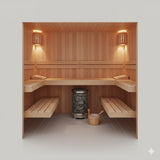 Solid Cedar Barrel Sauna – Traditional Canadian Craftsmanship